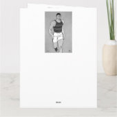 エドワード・ペンフィールド折り畳みグリーティングカード カード (裏面)