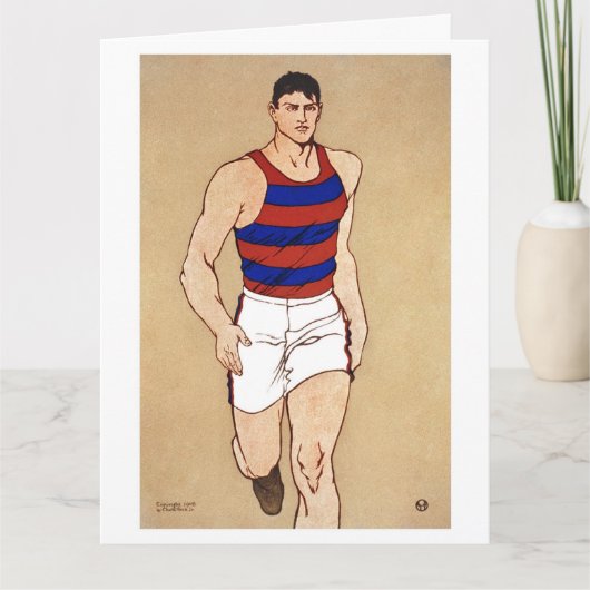 エドワード・ペンフィールド折り畳みグリーティングカード カード (正面)