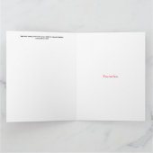 エドワード・ペンフィールド折り畳みグリーティングカード カード (内部)