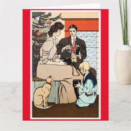 エドワード・ペンフィールド折り畳みグリーティングカード カード