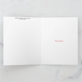 エドワード・ペンフィールド折り畳みグリーティングカード カード (内部)