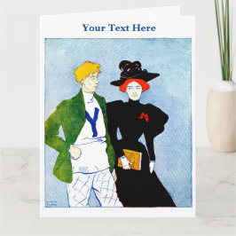 エドワード・ペンフィールド折り畳みグリーティングカード カード