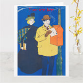 エドワード・ペンフィールド カード (黄色い花)