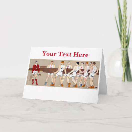 エドワード・ペンフィールド サンキューカード (正面)