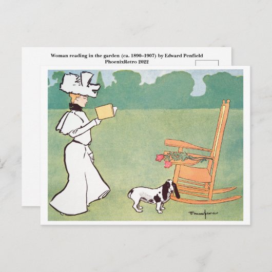 エドワード・ペンフィールド ポストカード (正面/裏面)