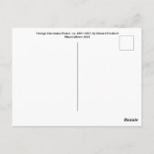 エドワード・ペンフィールド ポストカード (裏面)