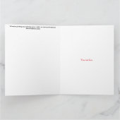 エドワード・ペンフィールド 折りたたみ式グリーティングカード カード (内部)