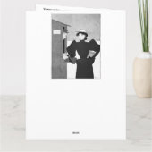 エドワード・ペンフィールド 折りたたみ式グリーティングカード カード (裏面)