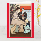 エドワード・ペンフィールド 折りたたみ式グリーティングカード カード (黄色い花)