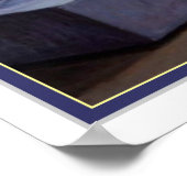 エドワード・ホッパーによる哲学への探求 ポスター (角)