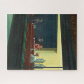 エドワード・ホッパーによる「ナイトホークス」絵画 ジグソーパズル (横)