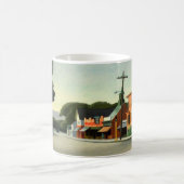 エドワード・ホッパーの「オリンズポートレート」 コーヒーマグカップ (中央)