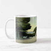 エドワード・ホッパーの「オリンズポートレート」 コーヒーマグカップ (左)