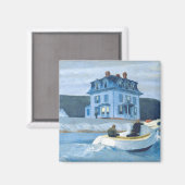 エドワード・ホッパー・ペインティング マグネット (正面/裏面)