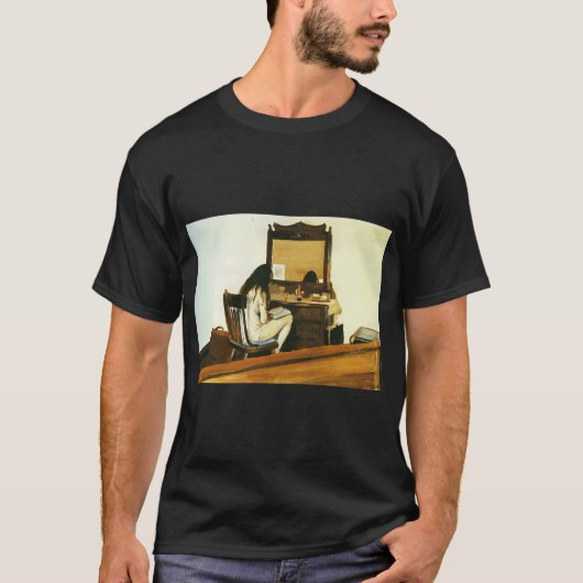 エドワード・ホッパー 要塞の家 Tシャツ (正面)