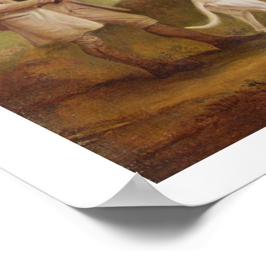 エドワード・ホーナー・レイナードと彼の兄弟ジョージ、グロ ポスター (角)