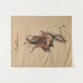 エドワード・ボーリンの手でブロンクを打つ タペストリー (正面(横))