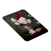 エドワード・マネ – 小さな台座の牡丹の花瓶 マグネット (右側)