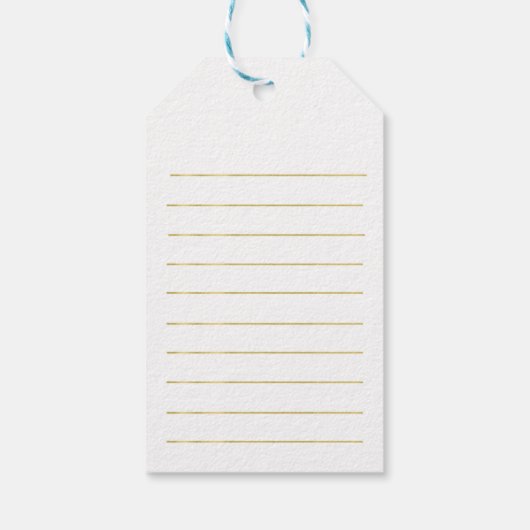 エドワード・メイスン・エッグレスによる宝の持ち帰り ギフトタグ (裏面)