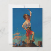 エドワード・メイソン・エグルストンの『宝物を持ち帰る』 招待状 (正面)