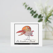 エドワード・リアの壊血病の鳥 ポストカード (スタンド正面)