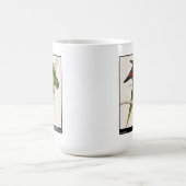 エドワード・リアのMatonのインコ コーヒーマグカップ (中央)