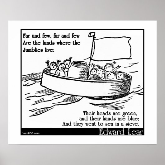 エドワード・リア・ザ・ジャンブリー ポスター (正面)