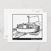 エドワード・リア・ザ・ジャンブリー ポストカード (正面/裏面)