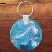 エドワード・ロバート・ヒューズのヴァルキリーの御息遣い キーホルダー (正面)