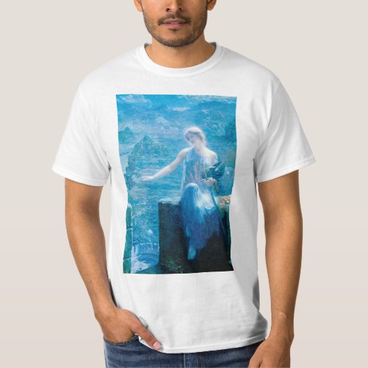 エドワード・ロバート・ヒューズのヴァルキリーの御息遣い Tシャツ (正面)