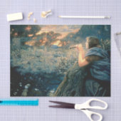 エドワード・ロバート・ヒューズの「トワイライト・ファンタジー」 薄葉紙 (クラフト)