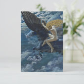 エドワード・ロバート・ヒューズ著「ドリームイジル – ヴァルキリー」 サンキューカード (スタンド正面)