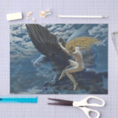 エドワード・ロバート・ヒューズ「ドリーム・イディル – ヴァルキー」 薄葉紙 (クラフト)