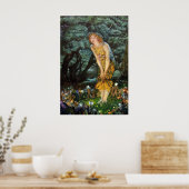 エドワード・ロバート・ヒューズ・ミッドサマー・イブ ポスター (キッチン)