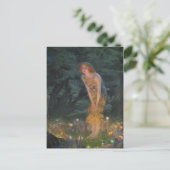 エドワード・ロバート・ヒューズ・ミッドサマー・イブCC1101 ポストカード (スタンド正面)