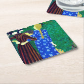 エドワード・ヴィヤール二女 スクエアペーパーコースター (アングル)