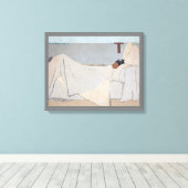 エドワード・ヴィラード・ベッド キャンバスプリント (インサイチュ (ウッドフロア))