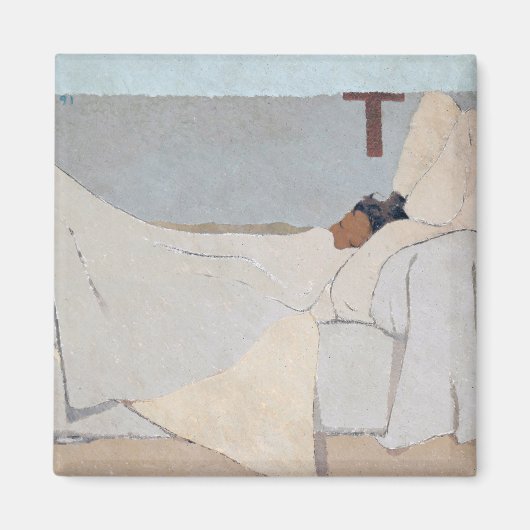 エドワード・ヴィラード・ベッド マグネット (正面)