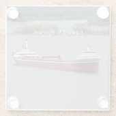 エドワード・L・ライアソン・グラス・コースター ガラスコースター (裏面)