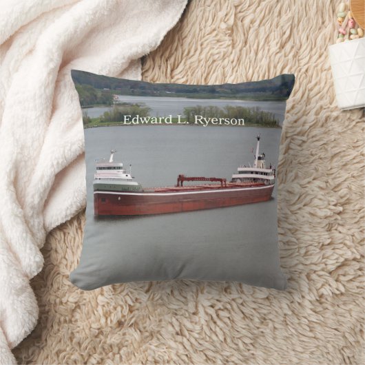 エドワード・L・ライアーソンの四角い枕 クッション (ブランケット)