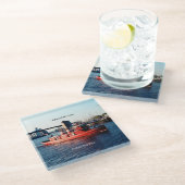 エドワード・M・コター硝子 ガラスコースター (アングル)