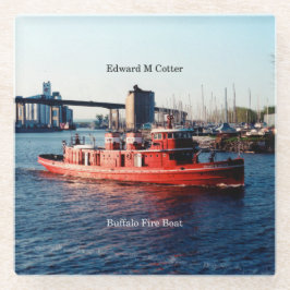 エドワード・M・コター硝子 ガラスコースター