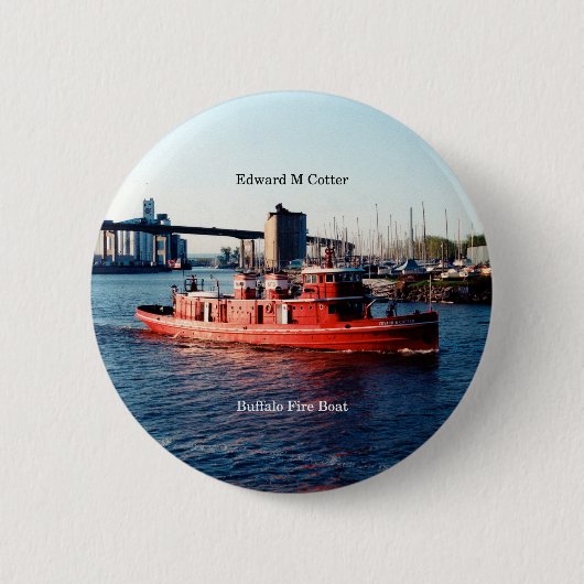 エドワード・M・コター・ボタン 缶バッジ (正面)