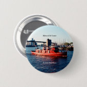 エドワード・M・コター・ボタン 缶バッジ (正面&裏面)