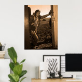 エドワード・M・トーマスポートレート強化 ポスター (ホームオフィス)