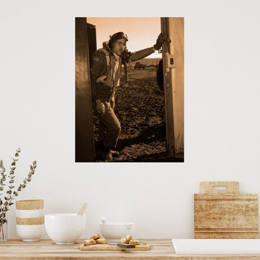 エドワード・M・トーマスポートレート強化 ポスター (キッチン)