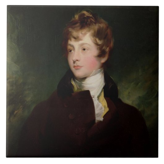 エドワードImpey (1785-1850年)のポートレート、c.1800 (油 タイル (正面)