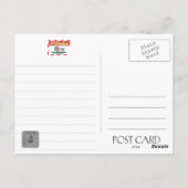 エドワードIsブロックハウスポイントライトの王子は。、できます ポストカード (裏面)