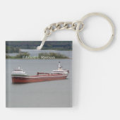 エドワードL.ライアソンのキーチェーン キーホルダー (裏面)