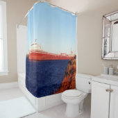 エドワードL.ライアソン内陸シャワーカーテン シャワーカーテン (インサイチュ)